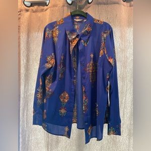 Motto Women’s Blue Blouse